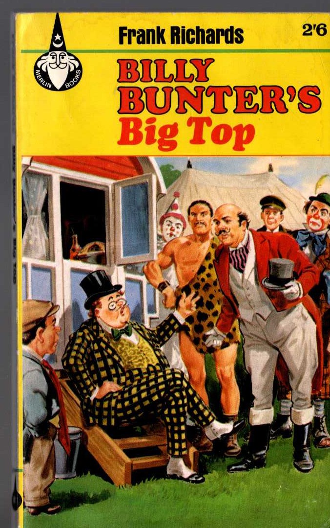 Frank Richards  BILLY BUNTER'S BIG TOP front book cover image