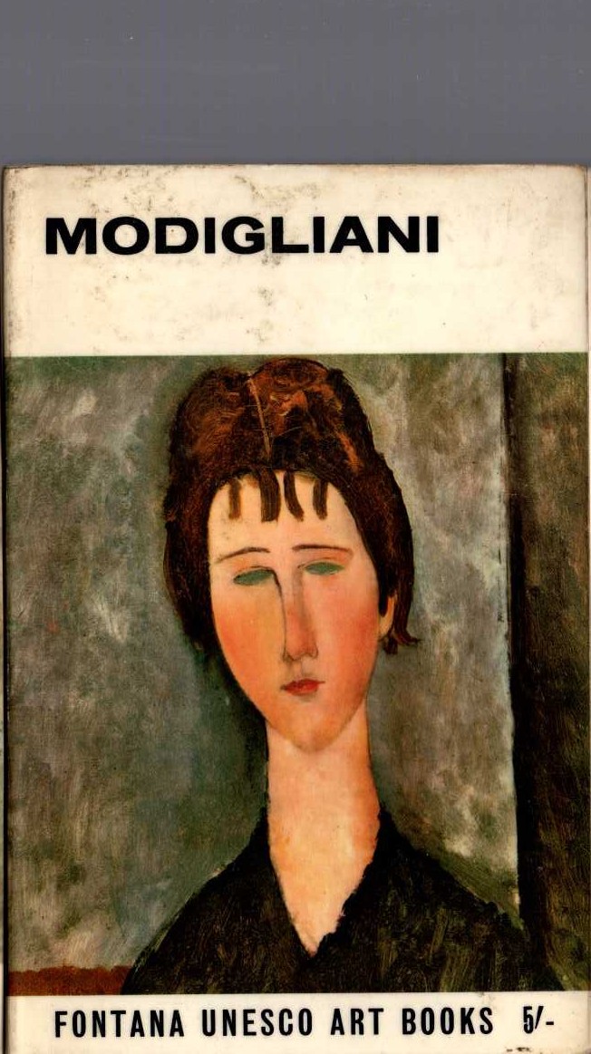 MODIGLIANI text by Corrado Pavolini front book cover image