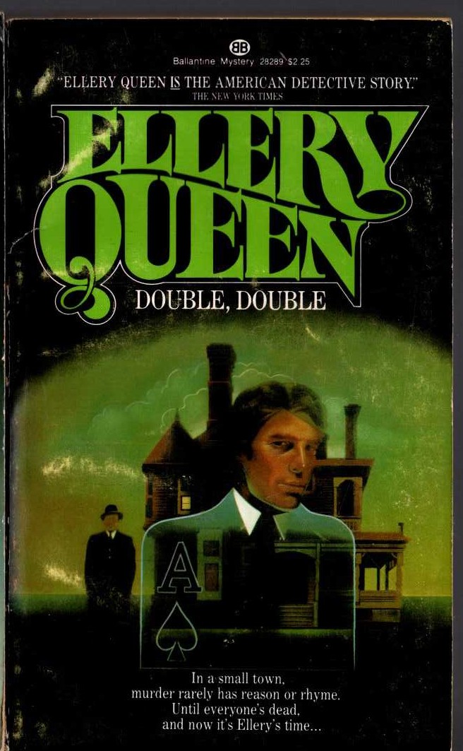 Ellery Queen  DOUBLE, DOUBLE front book cover image