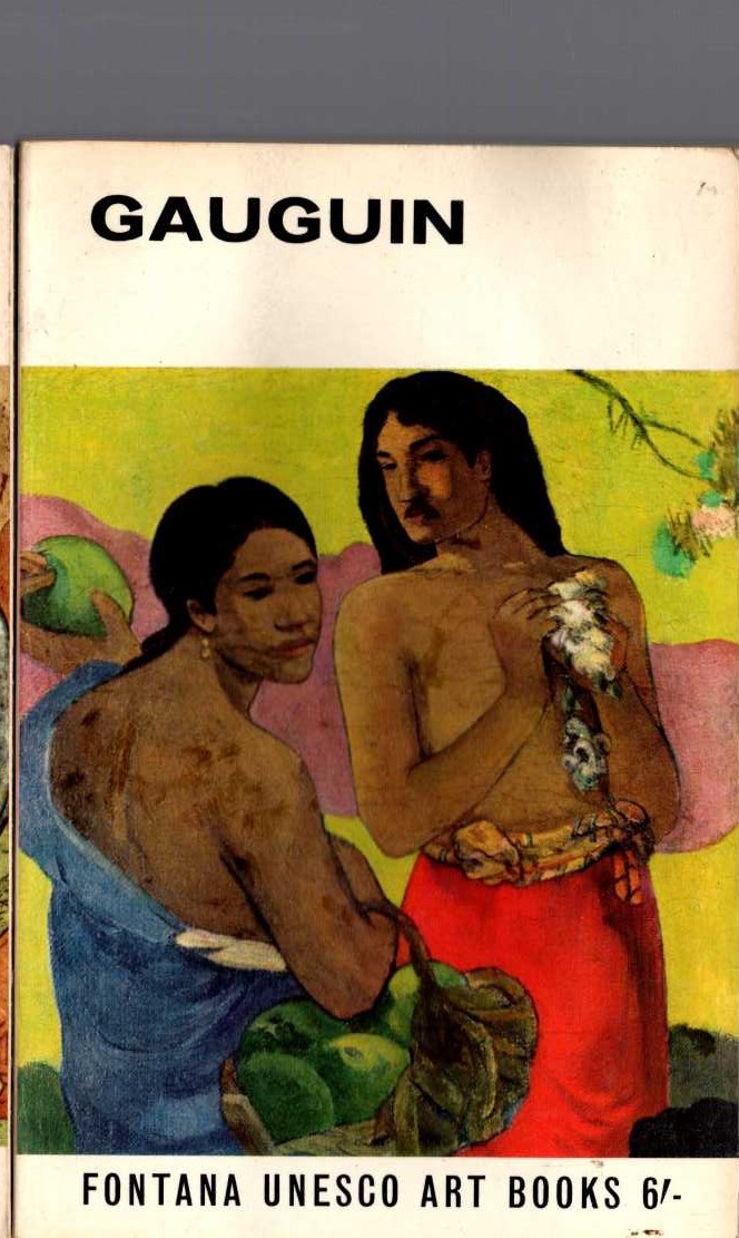 GAUGUIN text by John Russell front book cover image
