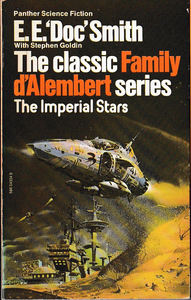 E.E.'Doc' Smith  THE IMPERIAL STARS front book cover image