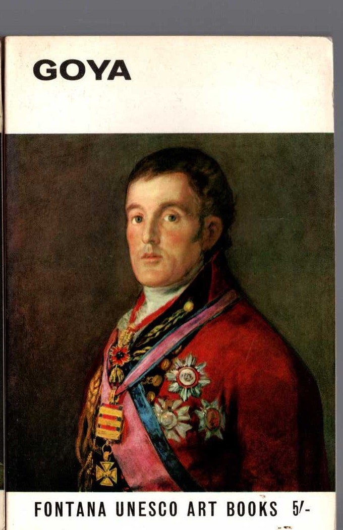 GOYA text by Enrique Lafuente Ferrari front book cover image