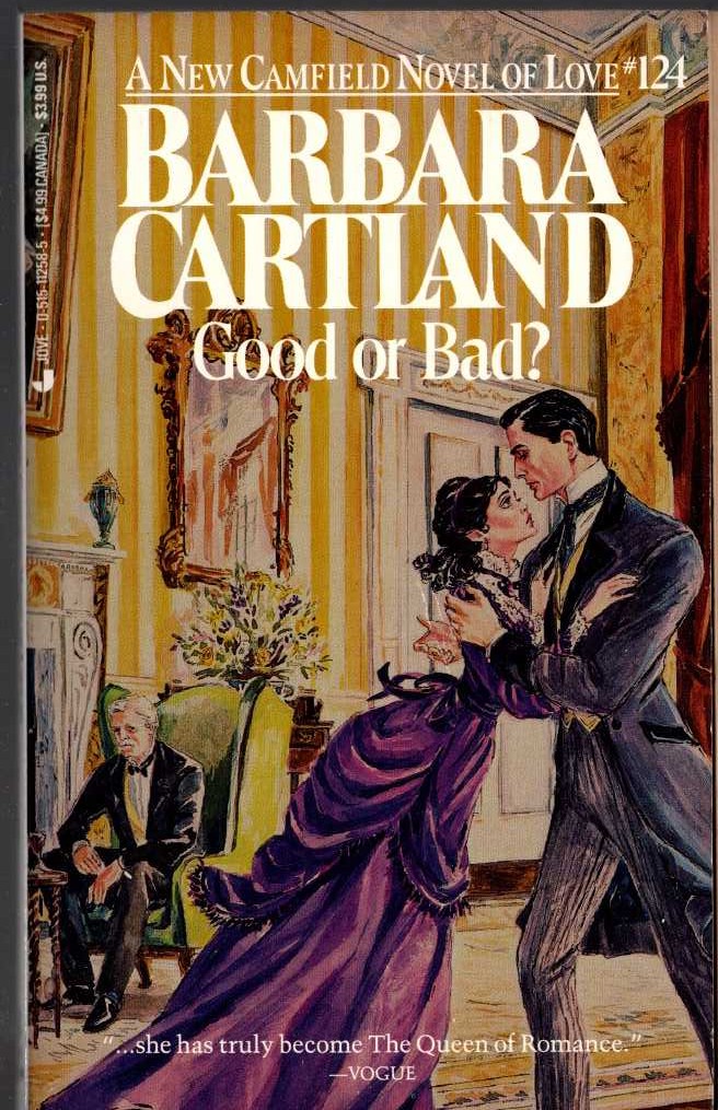 Barbara Cartland  GOOD OR BAD? front book cover image