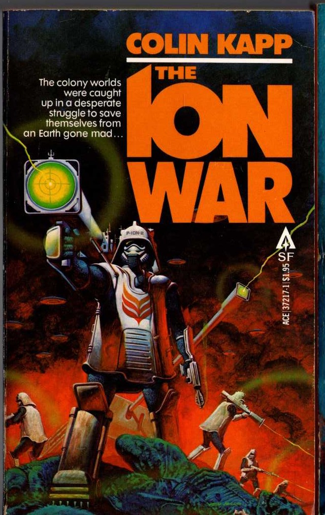 Colin Kapp  THE ION WAR front book cover image