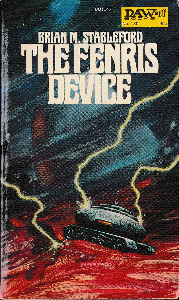 Brian M. Stableford  THE FENRIS DEVICE front book cover image