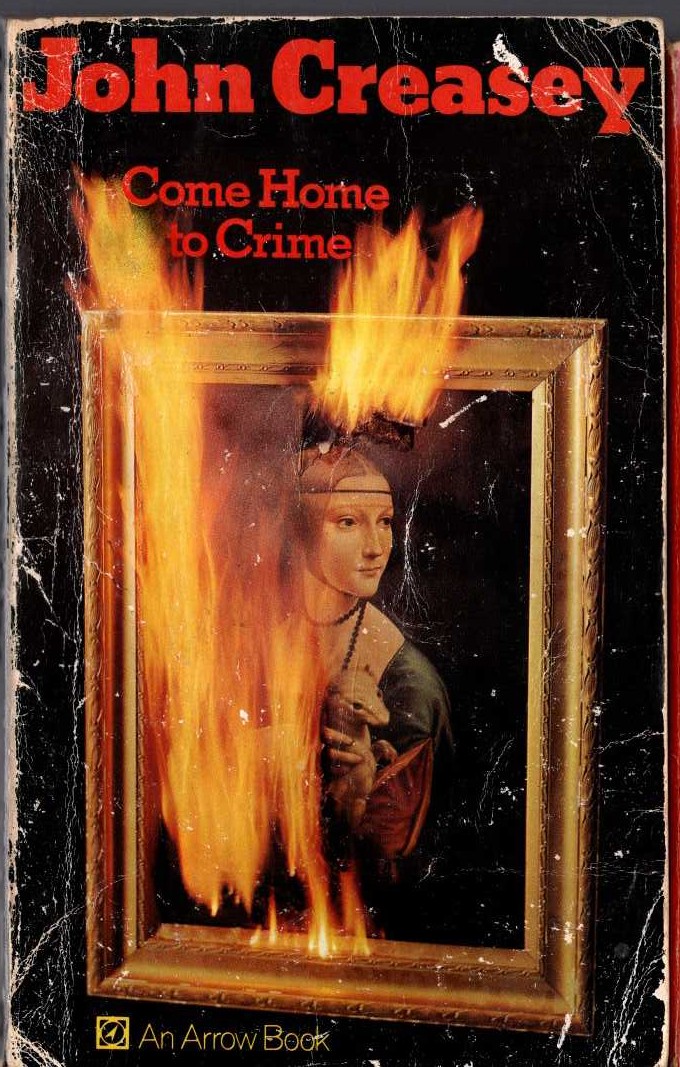 John Creasey  COME HOME TO CRIME front book cover image