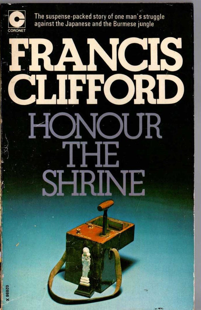 Francis Clifford  HONOUR THY SHRINE front book cover image