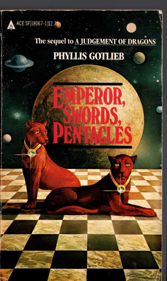 Phyllis Gotlieb  EMPEROR, SWORDS, PENTACLES front book cover image