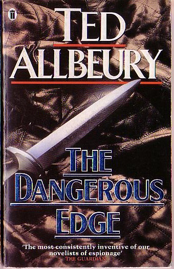 Ted Allbeury THE DANGEROUS EDGE .NEL 1992 front cover image