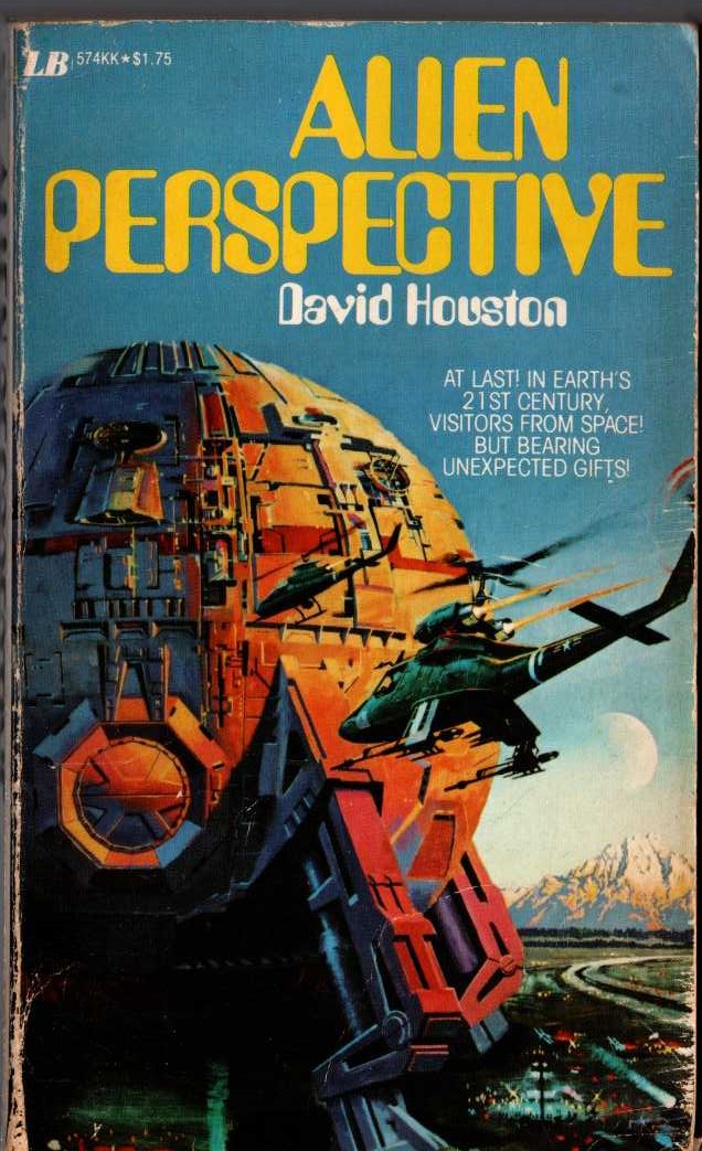 David Houston  ALIEN PERSPECTIVE front book cover image