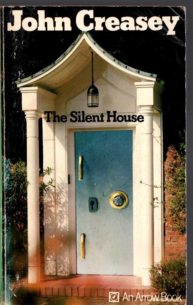 John Creasey  THE SILENT HOUSE front book cover image