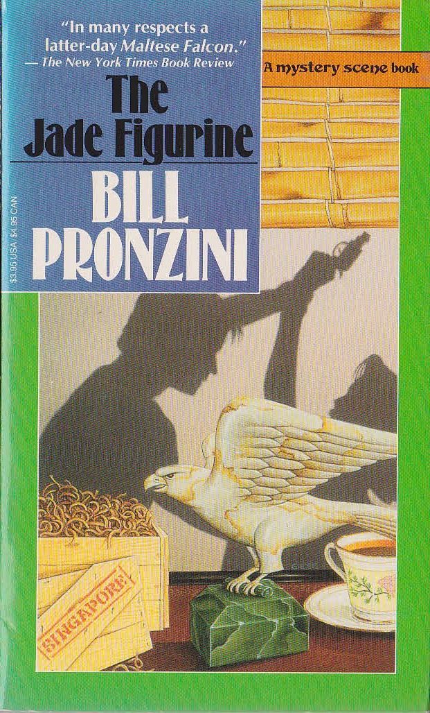 Bill Pronzini  THE JADE FIGURINE front book cover image