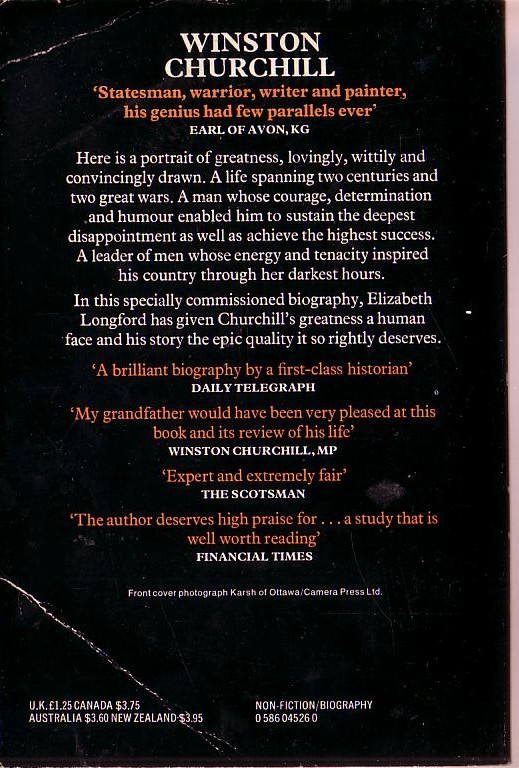 Alan Scholefield  THE HAMMER OF GOD magnified rear book cover image