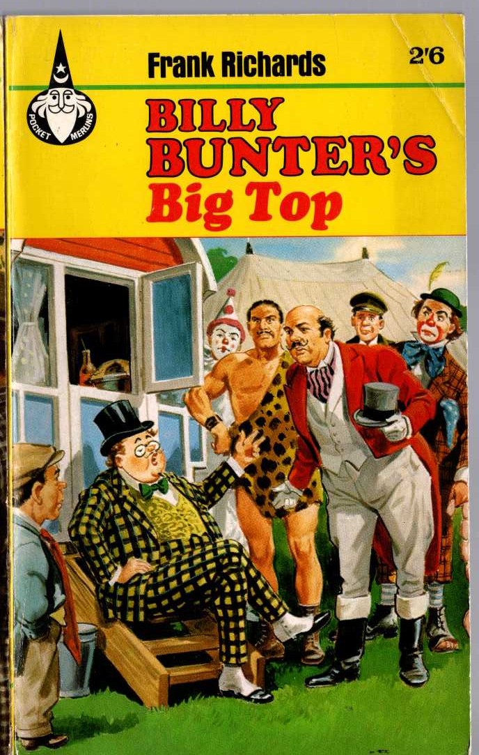 Frank Richards  BILLY BUNTER'S BIG TOP front book cover image