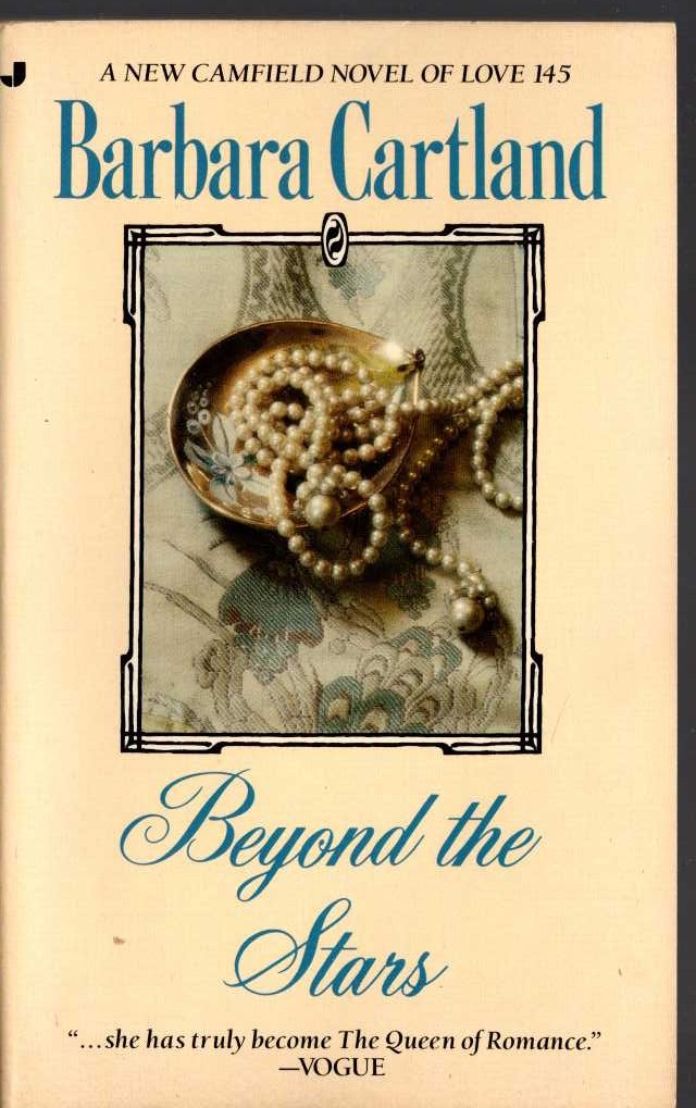 Barbara Cartland  BEYOND THE STARS front book cover image