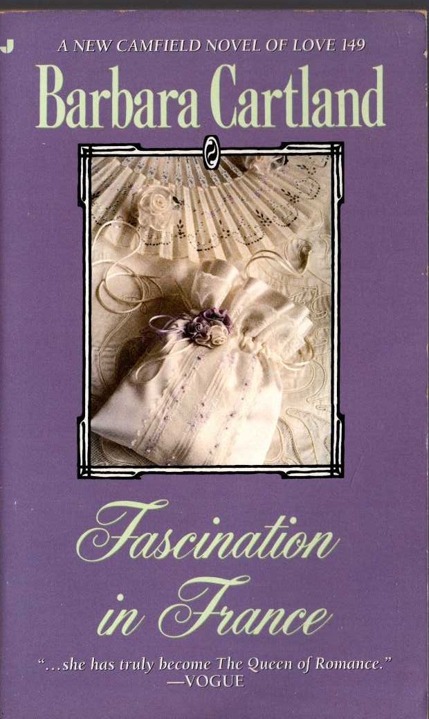 Barbara Cartland  FASCINATION IN FRANCE front book cover image