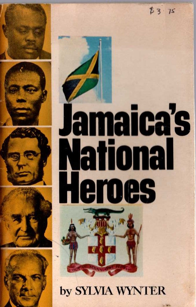 Sylvia Wynter  JAMAICA'S NATIONAL HEROES front book cover image