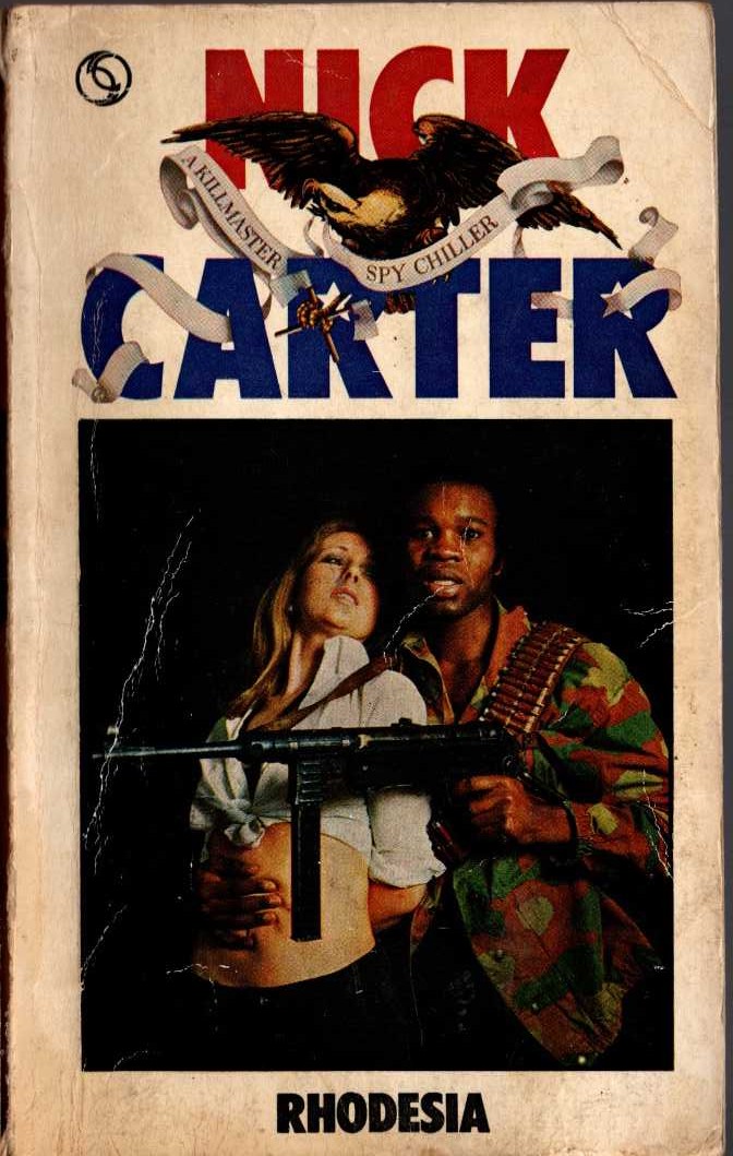 Nick Carter  RHODESIA front book cover image