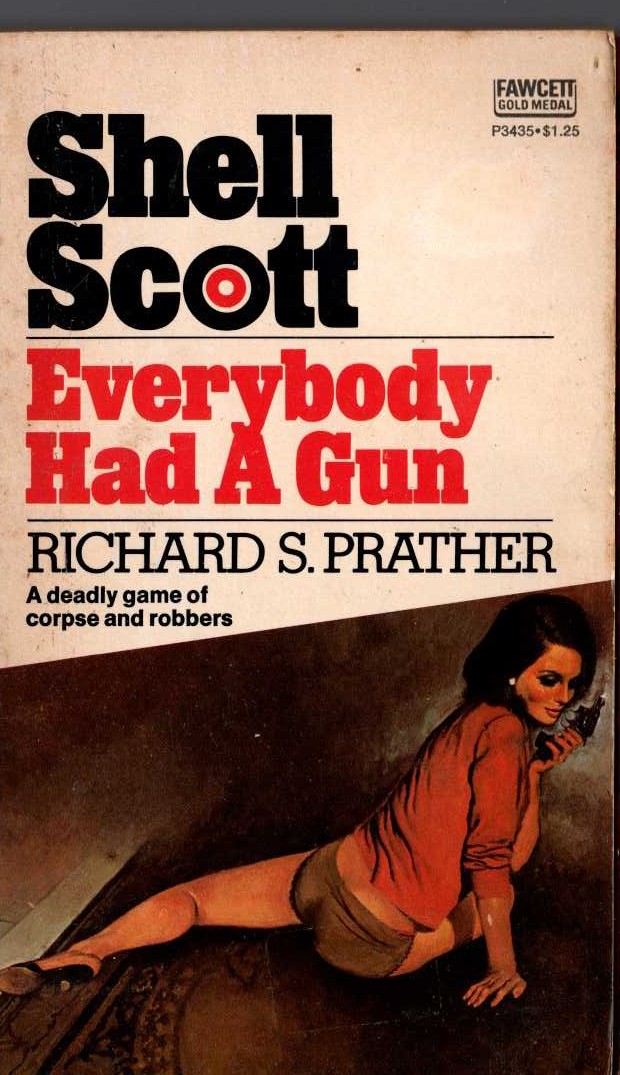 Richard S. Prather  EVERYBODY HAD A GUN front book cover image