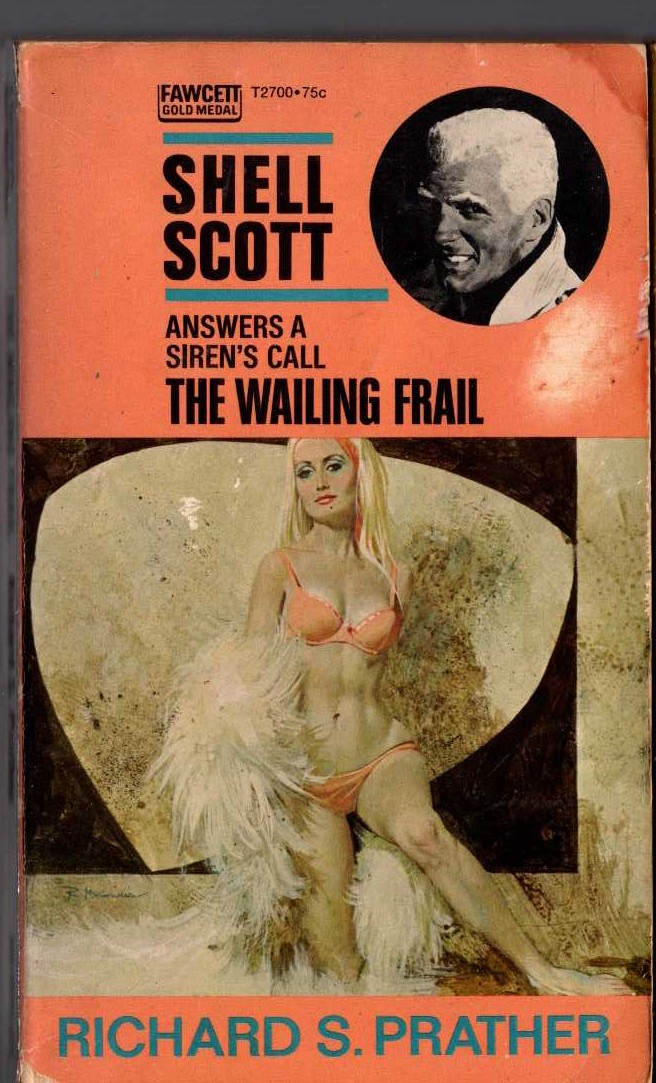 Richard S. Prather  THE WAILING FRAIL front book cover image