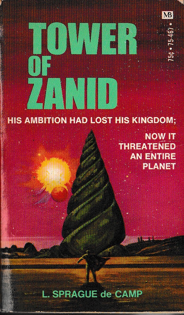 L.Sprague de Camp  TOWER OF ZANID front book cover image