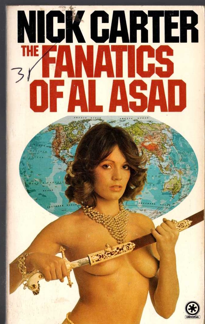 Nick Carter  THE FANATICS OF AL ASAD front book cover image
