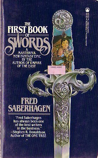 Fred Saberhagen  THE FIRST BOOK OF SWORDS front book cover image