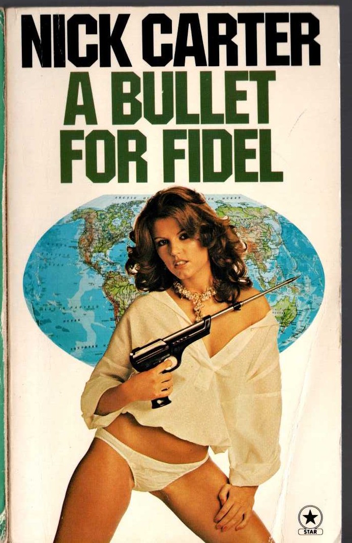 Nick Carter  A BULLET FOR FIDEL front book cover image