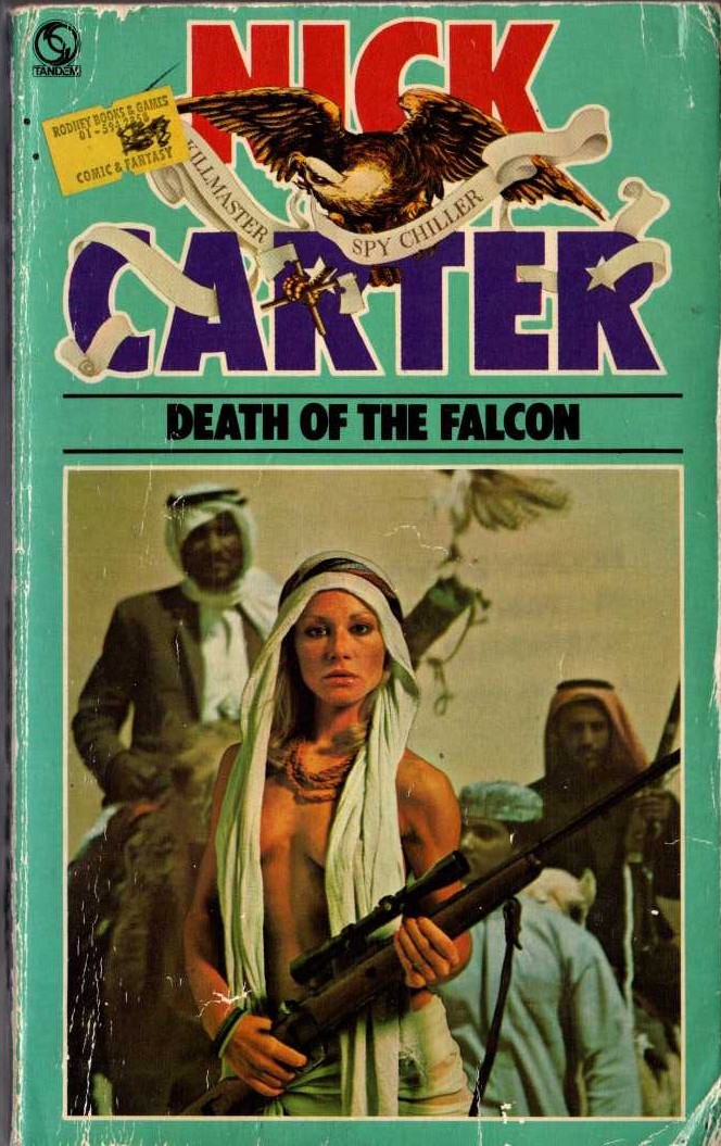 Nick Carter  DEATH OF THE FALCON front book cover image