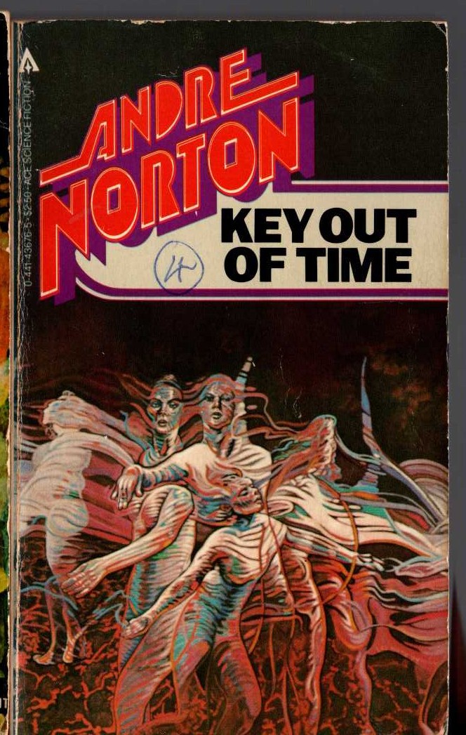 Andre Norton  KEY OUT OF TIME front book cover image
