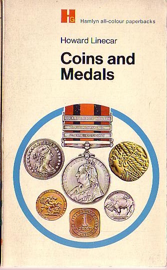 COINS AND MEDALS by Howard Linecar front book cover image