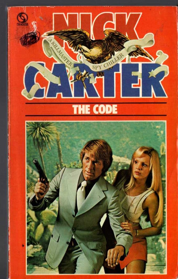 Nick Carter  THE CODE front book cover image