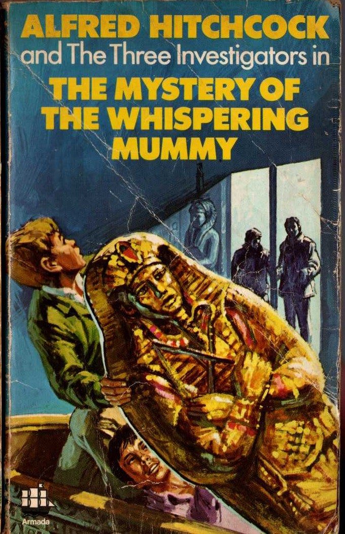 Alfred Hitchcock (introduces_The_Three_Investigators) THE MYSTERY OF THE WHISPERING MUMMY front book cover image