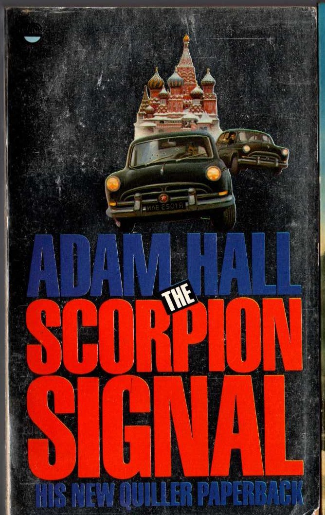 Adam Hall  THE SCORPION SIGNAL front book cover image