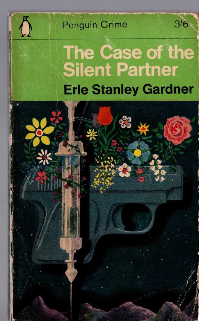 Erle Stanley Gardner  THE CASE OF THE SILENT PARTNER front book cover image