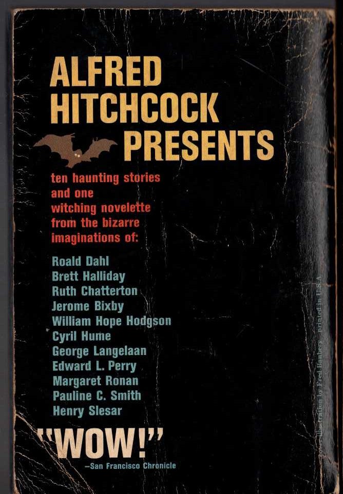 Alfred Hitchcock (presents) MORE STORIES FOR LATE AT NIGHT magnified rear book cover image