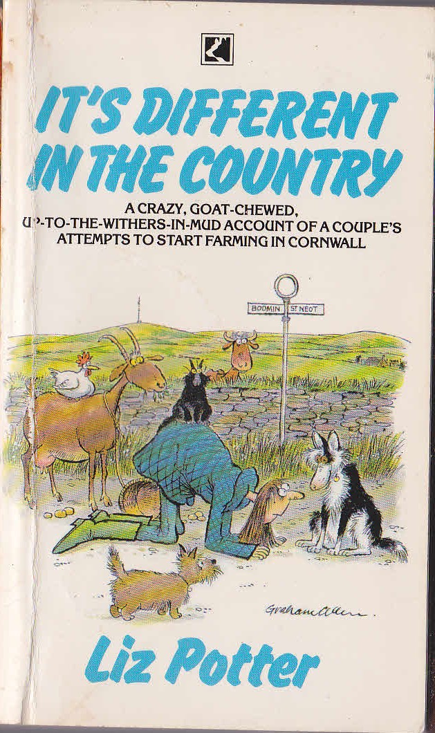 Liz Potter  IT'S DIFFERENT IN THE COUNTRY front book cover image