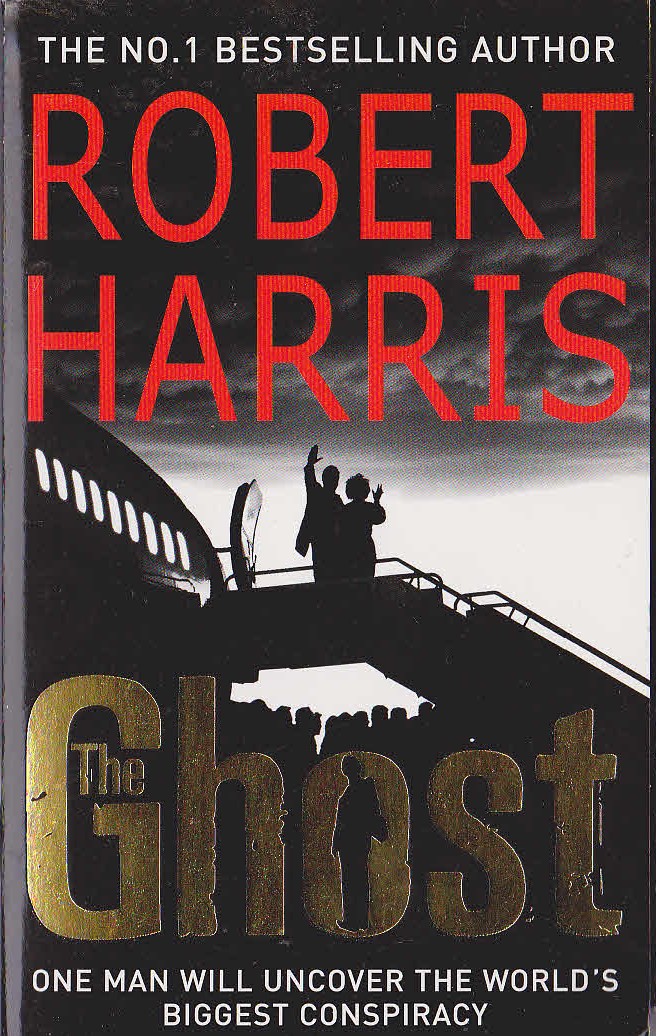 Robert Harris  THE GHOST front book cover image