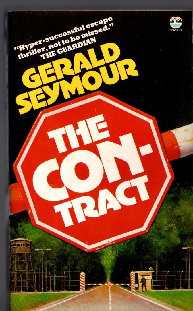 Gerald Seymour  THE CONTRACT front book cover image