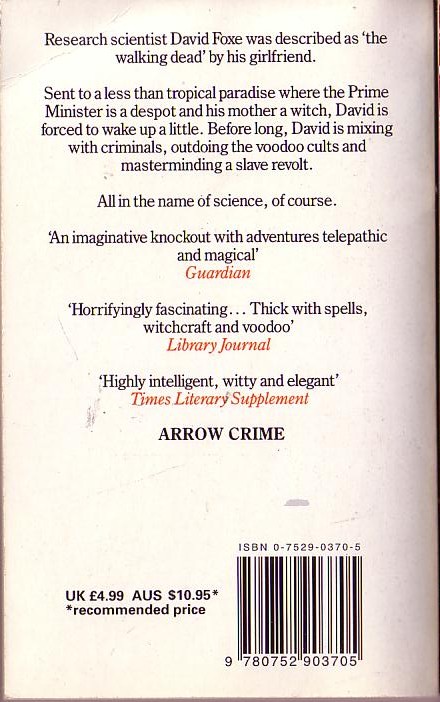 Peter Dickinson  WALKING DEAD magnified rear book cover image