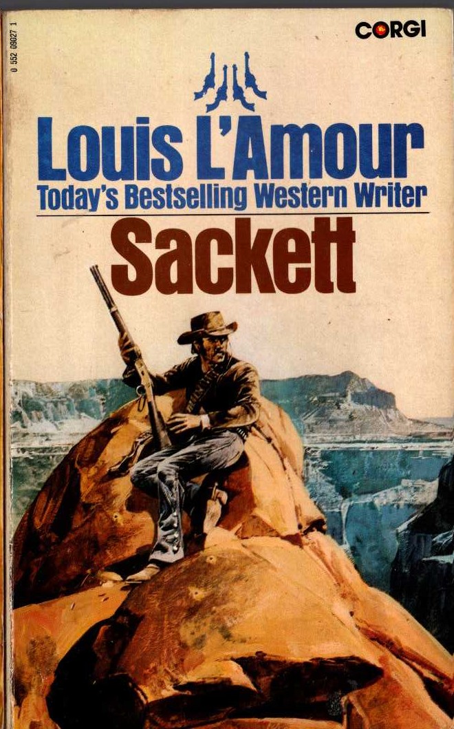 Louis L'Amour  SACKETT front book cover image