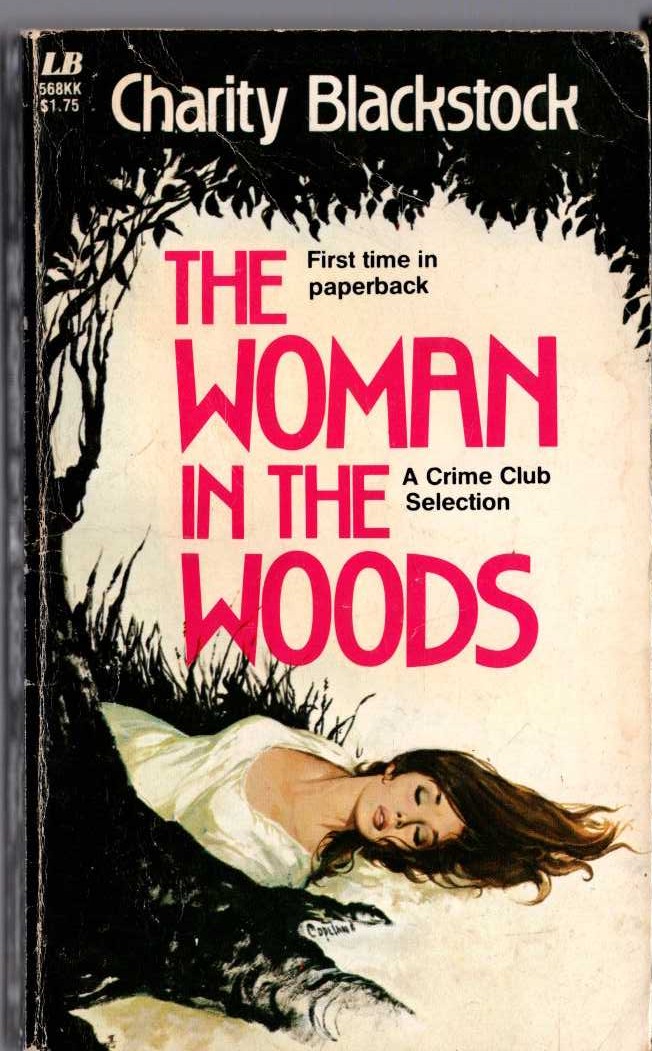 Charity Blackstock  THE WOMAN IN THE WOODS front book cover image