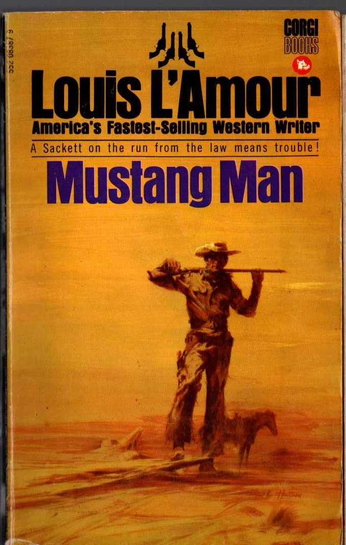 Louis L'Amour  MUSTANG MAN front book cover image
