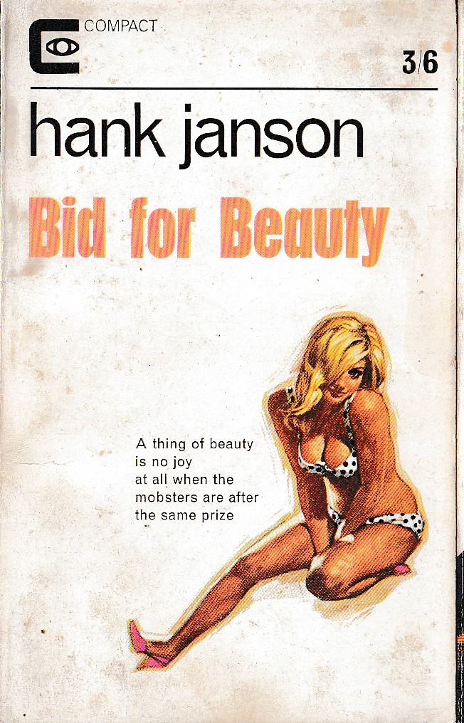 Hank Janson  BID FOR BEAUTY front book cover image