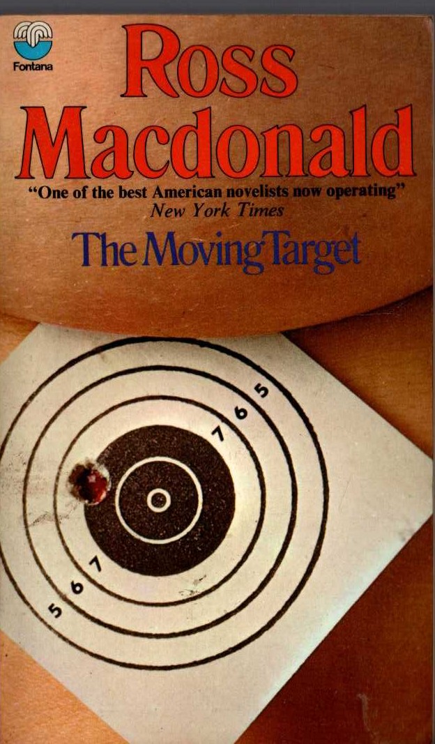Ross Macdonald  THE MOVING TARGET front book cover image