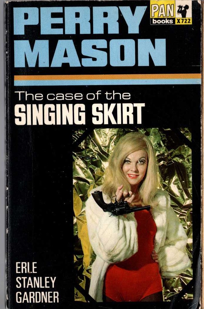 Erle Stanley Gardner  THE CASE OF THE SINGING SKIRT front book cover image