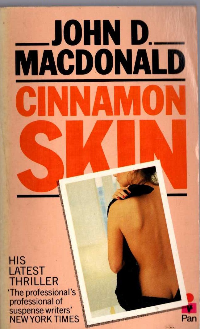 John D. MacDonald  CINNAMON SKIN front book cover image