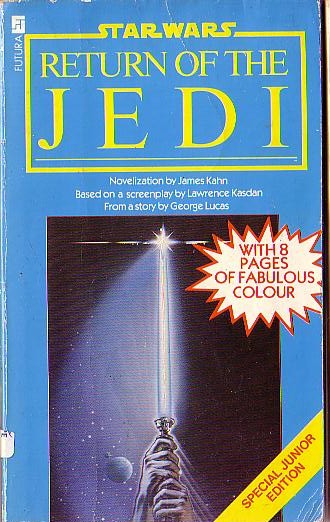 James Kahn  STAR WARS: RETURN OF THE JEDI front book cover image