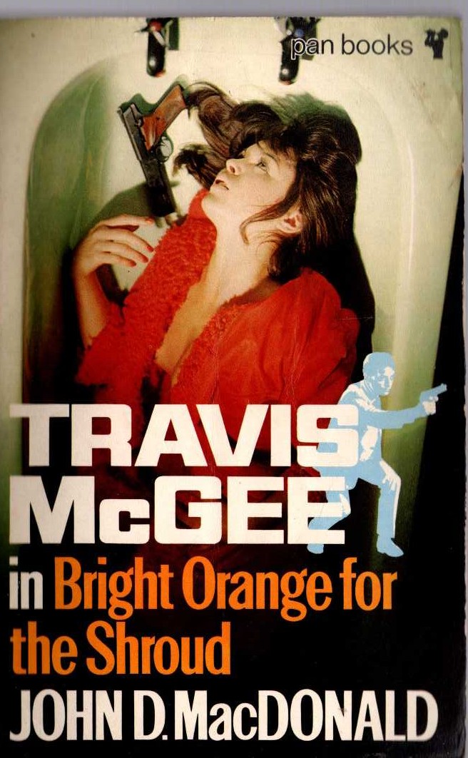 John D. MacDonald  BRIGHT ORANGE FOR A SHROUD front book cover image