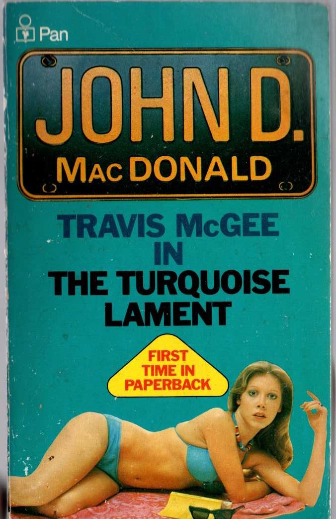 John D. MacDonald  THE TURQUOISE LAMENT front book cover image